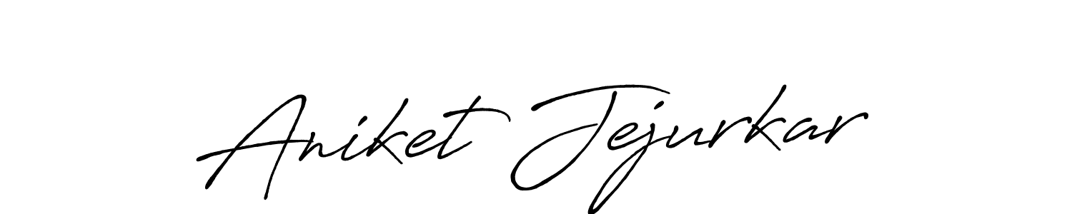 Make a beautiful signature design for name Aniket Jejurkar. Use this online signature maker to create a handwritten signature for free. Aniket Jejurkar signature style 7 images and pictures png