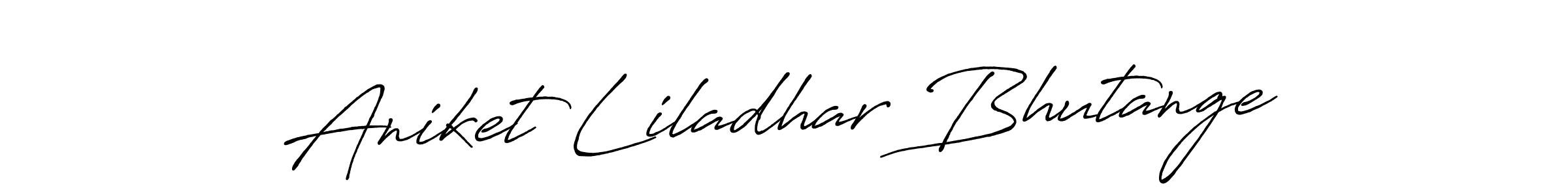 Make a beautiful signature design for name Aniket Liladhar Bhutange. Use this online signature maker to create a handwritten signature for free. Aniket Liladhar Bhutange signature style 7 images and pictures png