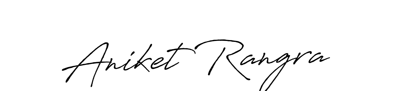 Once you've used our free online signature maker to create your best signature Antro_Vectra_Bolder style, it's time to enjoy all of the benefits that Aniket Rangra name signing documents. Aniket Rangra signature style 7 images and pictures png