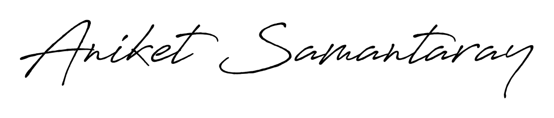 An effortless, minimalist signature concept for Aniket Samantaray using Antro_Vectra_Bolder design. Clean lines that look great on any document. Aniket Samantaray signature style 7 images and pictures png