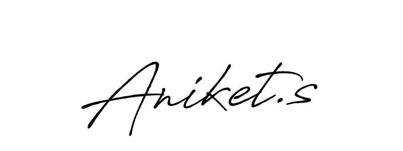 Make a short Aniket.s signature style. Manage your documents anywhere anytime using Antro_Vectra_Bolder. Create and add eSignatures, submit forms, share and send files easily. Aniket.s signature style 7 images and pictures png