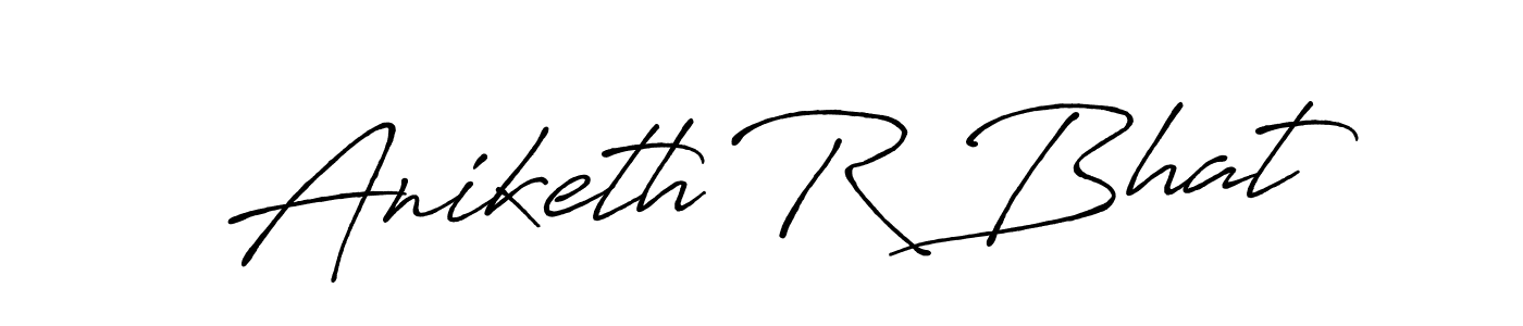 Best and Professional Signature Style for Aniketh R Bhat. Antro_Vectra_Bolder Best Signature Style Collection. Aniketh R Bhat signature style 7 images and pictures png