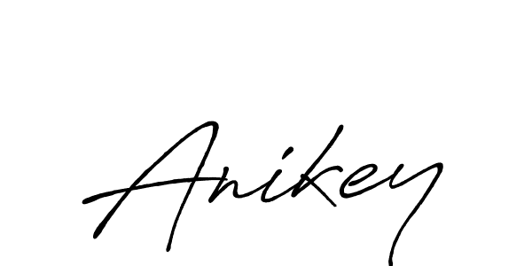 How to make Anikey signature? Antro_Vectra_Bolder is a professional autograph style. Create handwritten signature for Anikey name. Anikey signature style 7 images and pictures png