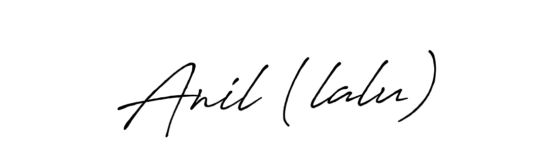 Make a beautiful signature design for name Anil (lalu). Use this online signature maker to create a handwritten signature for free. Anil (lalu) signature style 7 images and pictures png