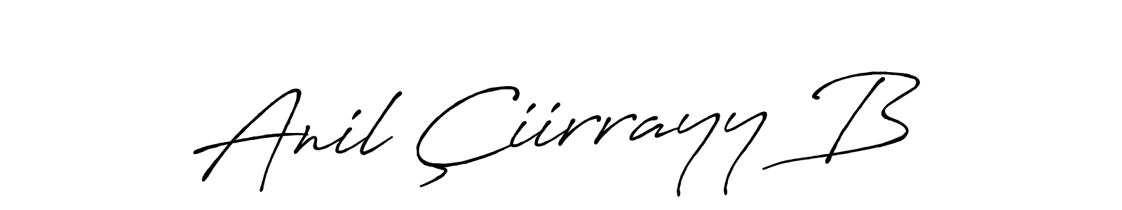 How to Draw Anil Çiirrayy B signature style? Antro_Vectra_Bolder is a latest design signature styles for name Anil Çiirrayy B. Anil Çiirrayy B signature style 7 images and pictures png