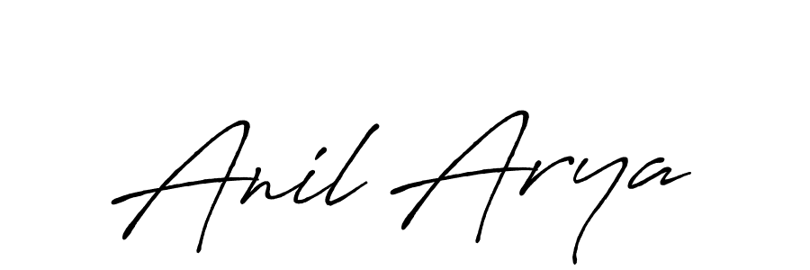 if you are searching for the best signature style for your name Anil Arya. so please give up your signature search. here we have designed multiple signature styles  using Antro_Vectra_Bolder. Anil Arya signature style 7 images and pictures png