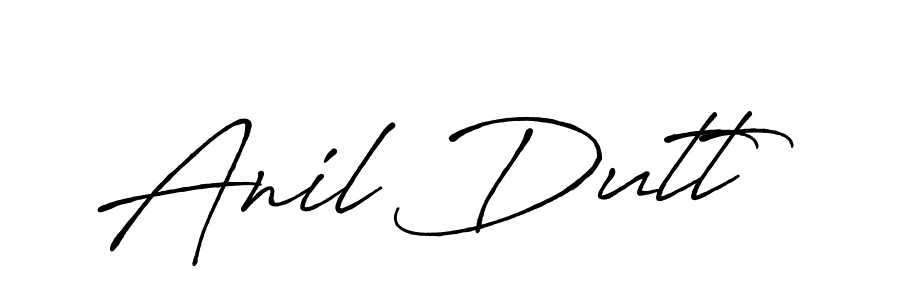 Make a beautiful signature design for name Anil Dutt. Use this online signature maker to create a handwritten signature for free. Anil Dutt signature style 7 images and pictures png