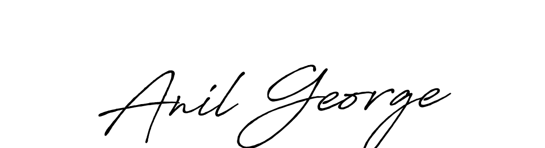 Make a beautiful signature design for name Anil George. Use this online signature maker to create a handwritten signature for free. Anil George signature style 7 images and pictures png