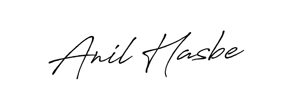 Use a signature maker to create a handwritten signature online. With this signature software, you can design (Antro_Vectra_Bolder) your own signature for name Anil Hasbe. Anil Hasbe signature style 7 images and pictures png