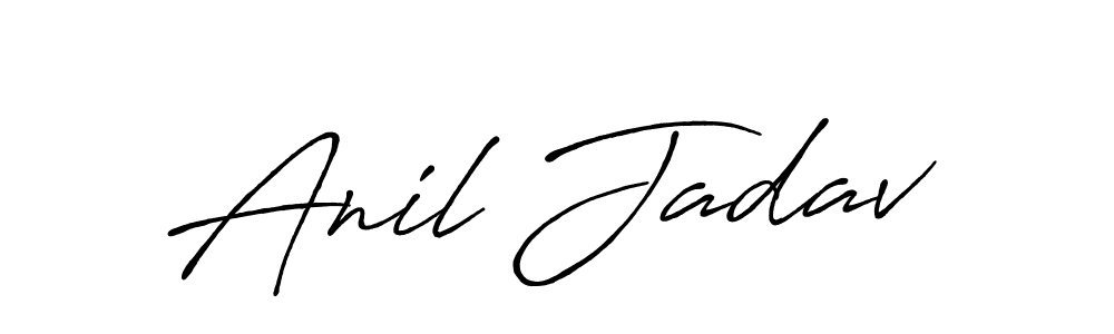 Make a short Anil Jadav signature style. Manage your documents anywhere anytime using Antro_Vectra_Bolder. Create and add eSignatures, submit forms, share and send files easily. Anil Jadav signature style 7 images and pictures png