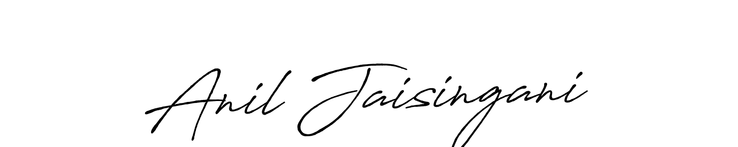 Here are the top 10 professional signature styles for the name Anil Jaisingani. These are the best autograph styles you can use for your name. Anil Jaisingani signature style 7 images and pictures png