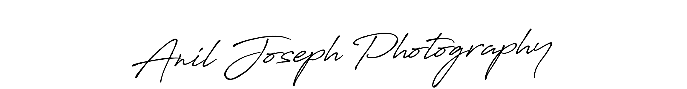 You should practise on your own different ways (Antro_Vectra_Bolder) to write your name (Anil Joseph Photography) in signature. don't let someone else do it for you. Anil Joseph Photography signature style 7 images and pictures png