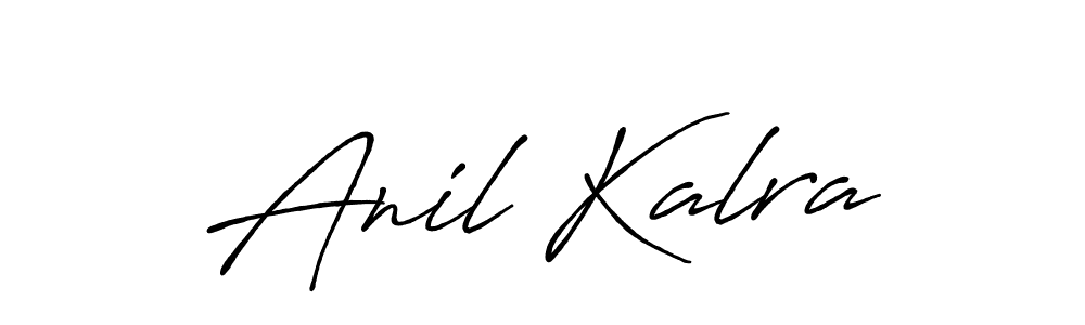 Create a beautiful signature design for name Anil Kalra. With this signature (Antro_Vectra_Bolder) fonts, you can make a handwritten signature for free. Anil Kalra signature style 7 images and pictures png