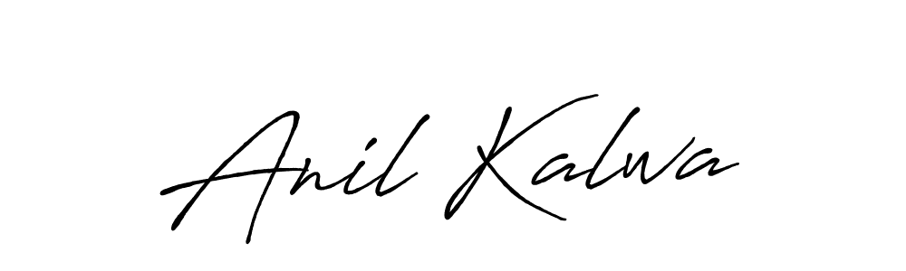 Use a signature maker to create a handwritten signature online. With this signature software, you can design (Antro_Vectra_Bolder) your own signature for name Anil Kalwa. Anil Kalwa signature style 7 images and pictures png