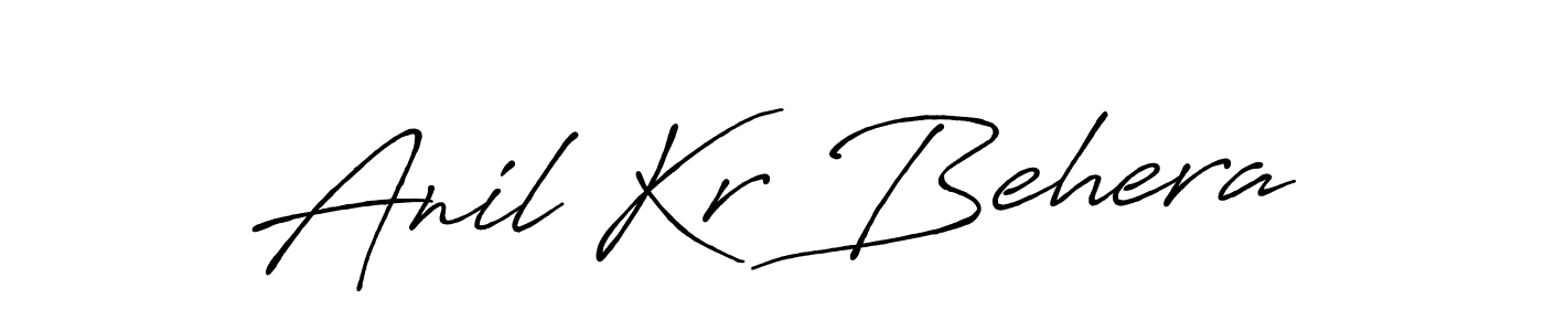 Also we have Anil Kr Behera name is the best signature style. Create professional handwritten signature collection using Antro_Vectra_Bolder autograph style. Anil Kr Behera signature style 7 images and pictures png