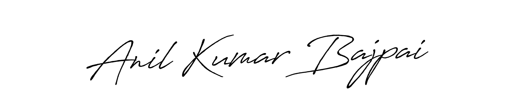 Also we have Anil Kumar Bajpai name is the best signature style. Create professional handwritten signature collection using Antro_Vectra_Bolder autograph style. Anil Kumar Bajpai signature style 7 images and pictures png