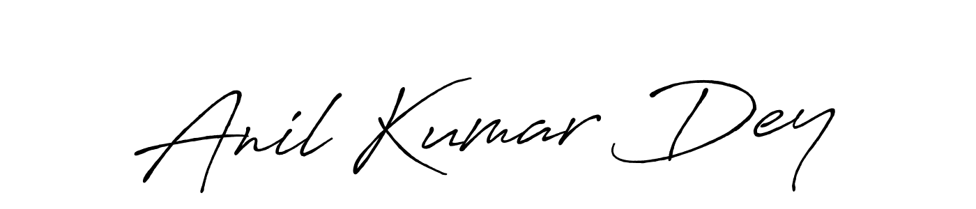 It looks lik you need a new signature style for name Anil Kumar Dey. Design unique handwritten (Antro_Vectra_Bolder) signature with our free signature maker in just a few clicks. Anil Kumar Dey signature style 7 images and pictures png