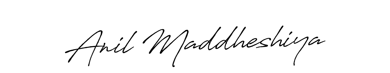 The best way (Antro_Vectra_Bolder) to make a short signature is to pick only two or three words in your name. The name Anil Maddheshiya include a total of six letters. For converting this name. Anil Maddheshiya signature style 7 images and pictures png