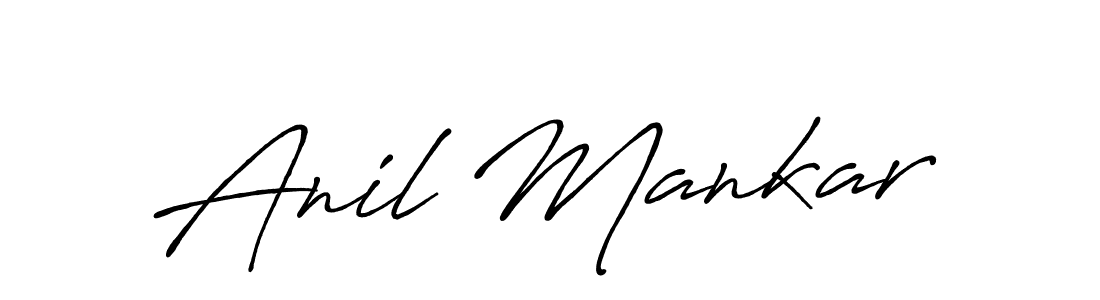 Also we have Anil Mankar name is the best signature style. Create professional handwritten signature collection using Antro_Vectra_Bolder autograph style. Anil Mankar signature style 7 images and pictures png