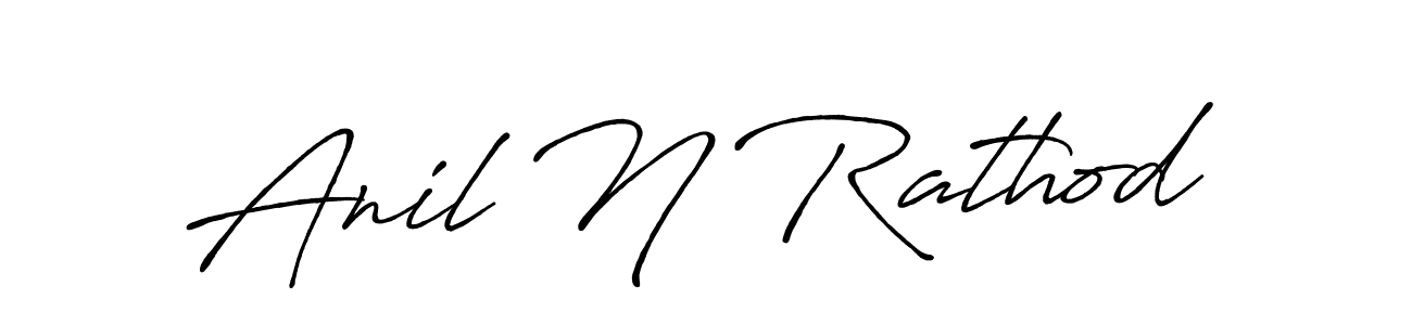 Antro_Vectra_Bolder is a professional signature style that is perfect for those who want to add a touch of class to their signature. It is also a great choice for those who want to make their signature more unique. Get Anil N Rathod name to fancy signature for free. Anil N Rathod signature style 7 images and pictures png