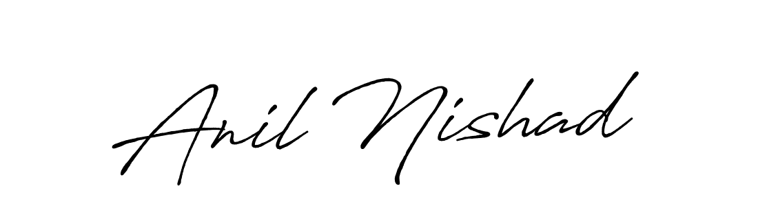 Design your own signature with our free online signature maker. With this signature software, you can create a handwritten (Antro_Vectra_Bolder) signature for name Anil Nishad. Anil Nishad signature style 7 images and pictures png