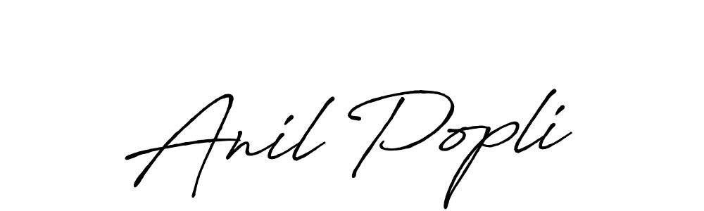 You can use this online signature creator to create a handwritten signature for the name Anil Popli. This is the best online autograph maker. Anil Popli signature style 7 images and pictures png