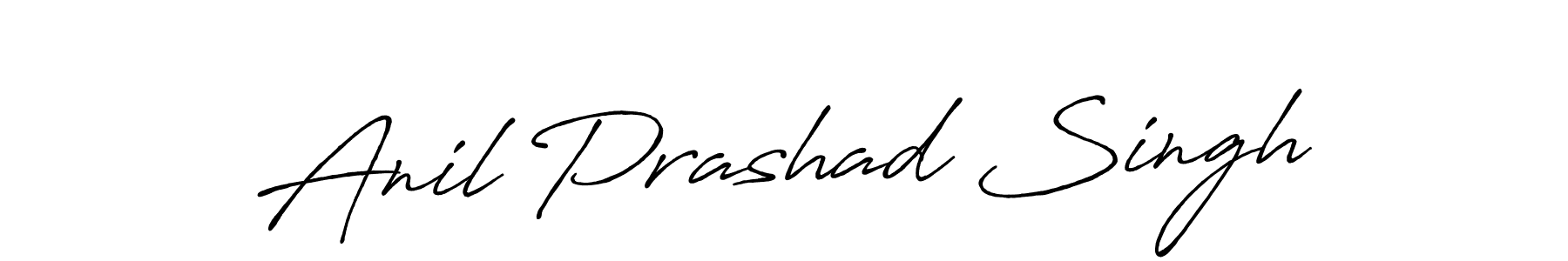 Make a beautiful signature design for name Anil Prashad Singh. With this signature (Antro_Vectra_Bolder) style, you can create a handwritten signature for free. Anil Prashad Singh signature style 7 images and pictures png