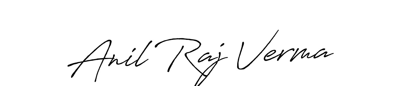 How to make Anil Raj Verma signature? Antro_Vectra_Bolder is a professional autograph style. Create handwritten signature for Anil Raj Verma name. Anil Raj Verma signature style 7 images and pictures png