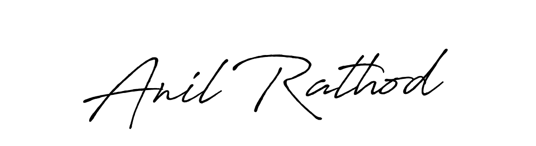 How to make Anil Rathod name signature. Use Antro_Vectra_Bolder style for creating short signs online. This is the latest handwritten sign. Anil Rathod signature style 7 images and pictures png