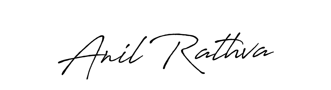Antro_Vectra_Bolder is a professional signature style that is perfect for those who want to add a touch of class to their signature. It is also a great choice for those who want to make their signature more unique. Get Anil Rathva name to fancy signature for free. Anil Rathva signature style 7 images and pictures png