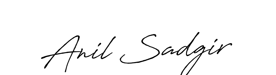 if you are searching for the best signature style for your name Anil Sadgir. so please give up your signature search. here we have designed multiple signature styles  using Antro_Vectra_Bolder. Anil Sadgir signature style 7 images and pictures png