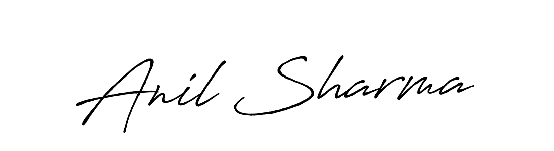 Make a beautiful signature design for name Anil Sharma. Use this online signature maker to create a handwritten signature for free. Anil Sharma signature style 7 images and pictures png