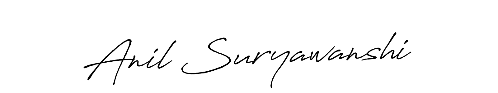 It looks lik you need a new signature style for name Anil Suryawanshi. Design unique handwritten (Antro_Vectra_Bolder) signature with our free signature maker in just a few clicks. Anil Suryawanshi signature style 7 images and pictures png