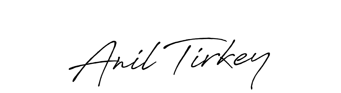 You can use this online signature creator to create a handwritten signature for the name Anil Tirkey. This is the best online autograph maker. Anil Tirkey signature style 7 images and pictures png