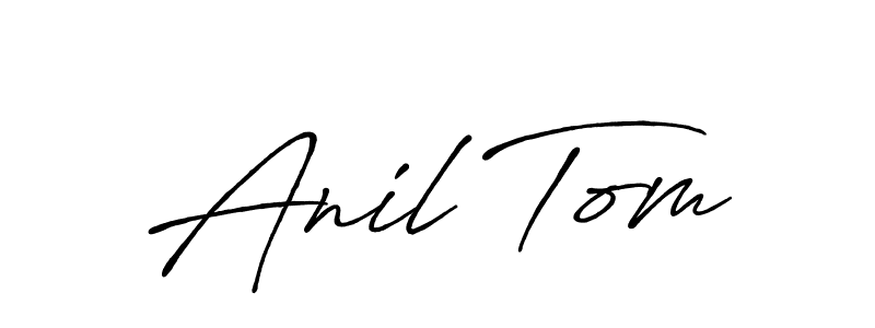 The best way (Antro_Vectra_Bolder) to make a short signature is to pick only two or three words in your name. The name Anil Tom include a total of six letters. For converting this name. Anil Tom signature style 7 images and pictures png