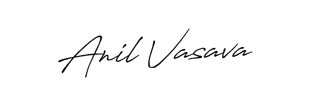 Also You can easily find your signature by using the search form. We will create Anil Vasava name handwritten signature images for you free of cost using Antro_Vectra_Bolder sign style. Anil Vasava signature style 7 images and pictures png