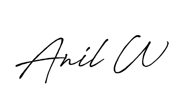 Check out images of Autograph of Anil W name. Actor Anil W Signature Style. Antro_Vectra_Bolder is a professional sign style online. Anil W signature style 7 images and pictures png