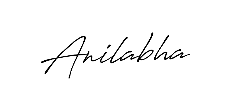 Also we have Anilabha name is the best signature style. Create professional handwritten signature collection using Antro_Vectra_Bolder autograph style. Anilabha signature style 7 images and pictures png