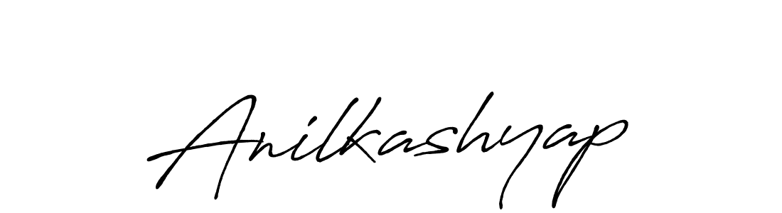 How to make Anilkashyap name signature. Use Antro_Vectra_Bolder style for creating short signs online. This is the latest handwritten sign. Anilkashyap signature style 7 images and pictures png