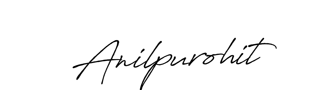 Also You can easily find your signature by using the search form. We will create Anilpurohit name handwritten signature images for you free of cost using Antro_Vectra_Bolder sign style. Anilpurohit signature style 7 images and pictures png