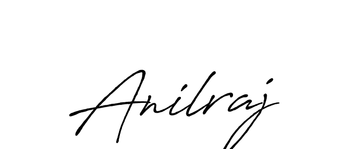 Also we have Anilraj name is the best signature style. Create professional handwritten signature collection using Antro_Vectra_Bolder autograph style. Anilraj signature style 7 images and pictures png