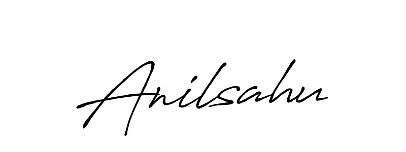 Create a beautiful signature design for name Anilsahu. With this signature (Antro_Vectra_Bolder) fonts, you can make a handwritten signature for free. Anilsahu signature style 7 images and pictures png