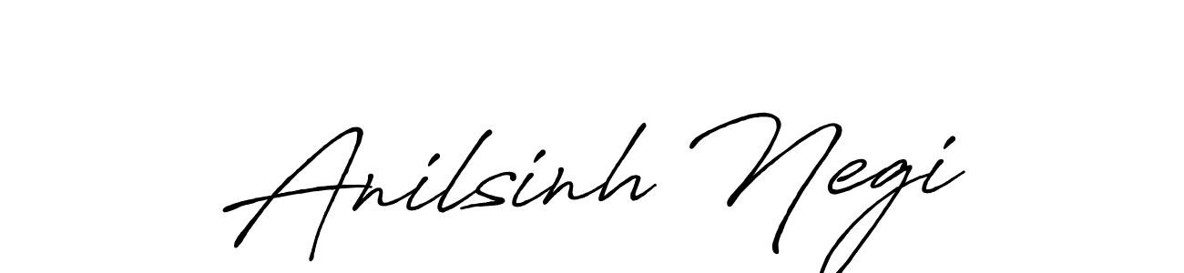 Anilsinh Negi stylish signature style. Best Handwritten Sign (Antro_Vectra_Bolder) for my name. Handwritten Signature Collection Ideas for my name Anilsinh Negi. Anilsinh Negi signature style 7 images and pictures png