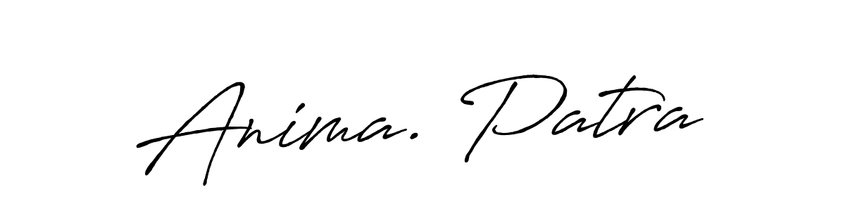 You can use this online signature creator to create a handwritten signature for the name Anima. Patra. This is the best online autograph maker. Anima. Patra signature style 7 images and pictures png