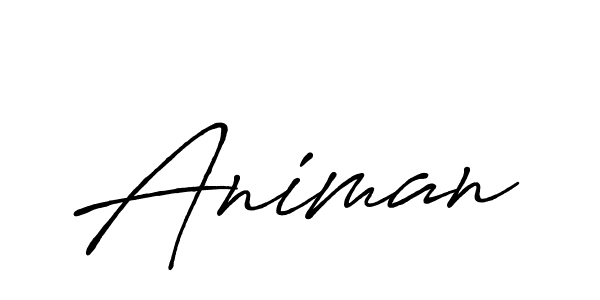 Make a beautiful signature design for name Animan. Use this online signature maker to create a handwritten signature for free. Animan signature style 7 images and pictures png