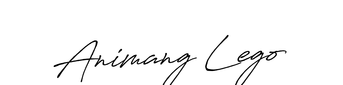 It looks lik you need a new signature style for name Animang Lego. Design unique handwritten (Antro_Vectra_Bolder) signature with our free signature maker in just a few clicks. Animang Lego signature style 7 images and pictures png