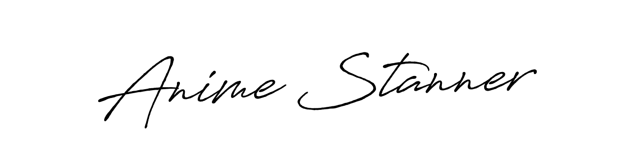 You should practise on your own different ways (Antro_Vectra_Bolder) to write your name (Anime Stanner) in signature. don't let someone else do it for you. Anime Stanner signature style 7 images and pictures png