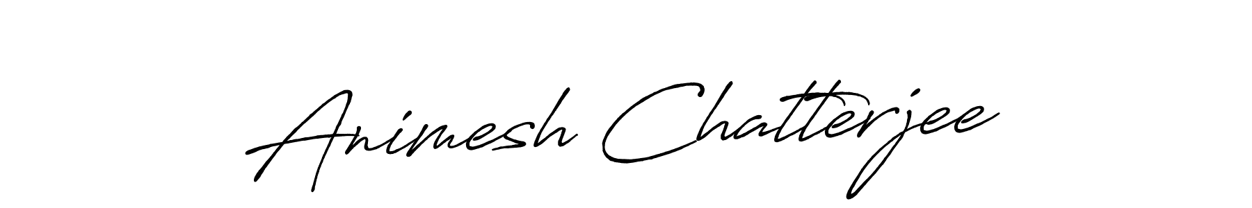 How to make Animesh Chatterjee name signature. Use Antro_Vectra_Bolder style for creating short signs online. This is the latest handwritten sign. Animesh Chatterjee signature style 7 images and pictures png