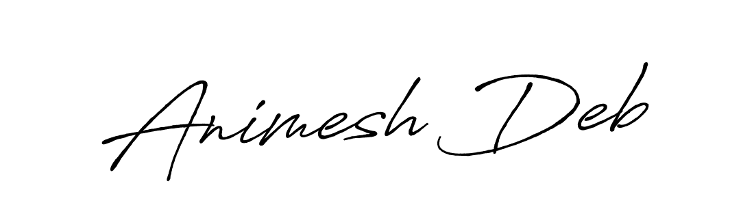 The best way (Antro_Vectra_Bolder) to make a short signature is to pick only two or three words in your name. The name Animesh Deb include a total of six letters. For converting this name. Animesh Deb signature style 7 images and pictures png