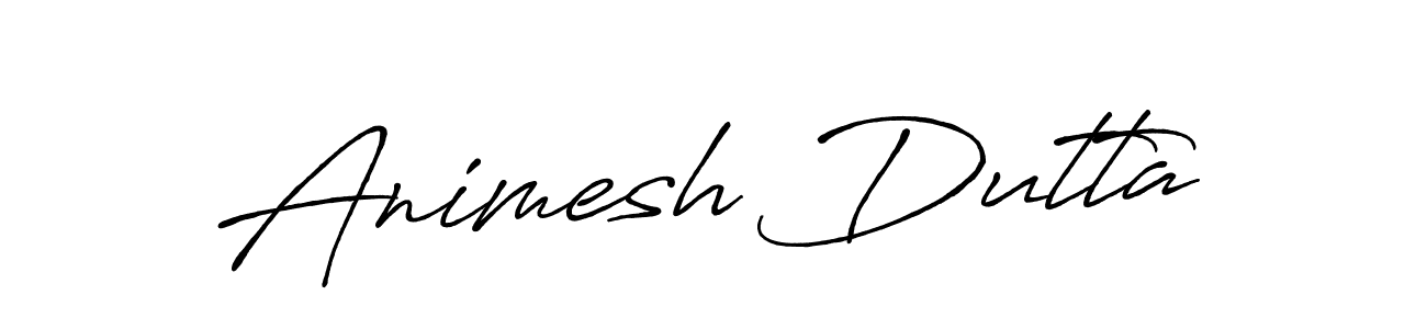 Also You can easily find your signature by using the search form. We will create Animesh Dutta name handwritten signature images for you free of cost using Antro_Vectra_Bolder sign style. Animesh Dutta signature style 7 images and pictures png